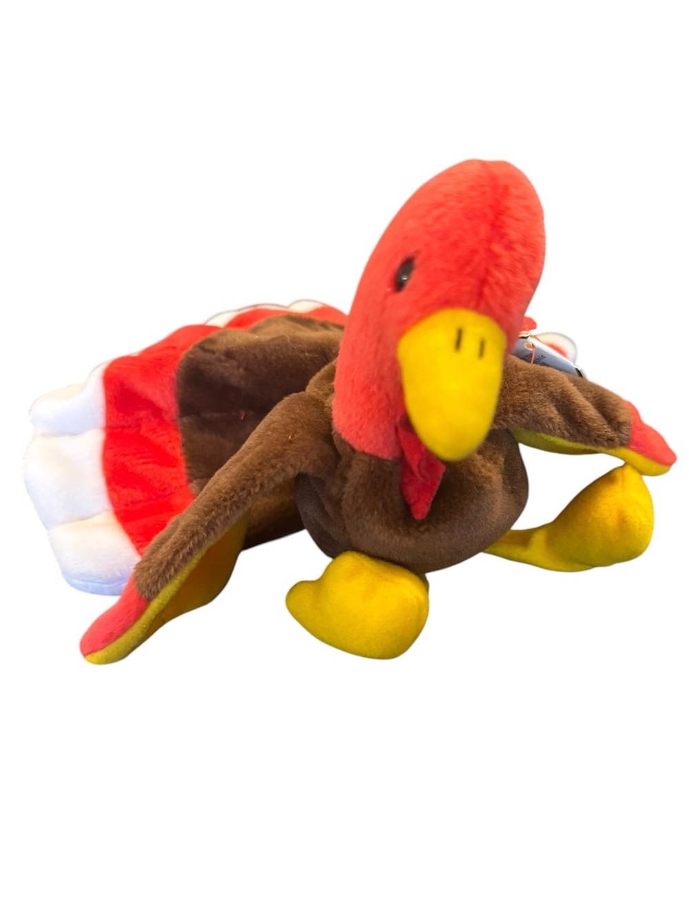 Ty Beanie Baby Plush Turkey Stuffed Animal - Picture 3 of 10